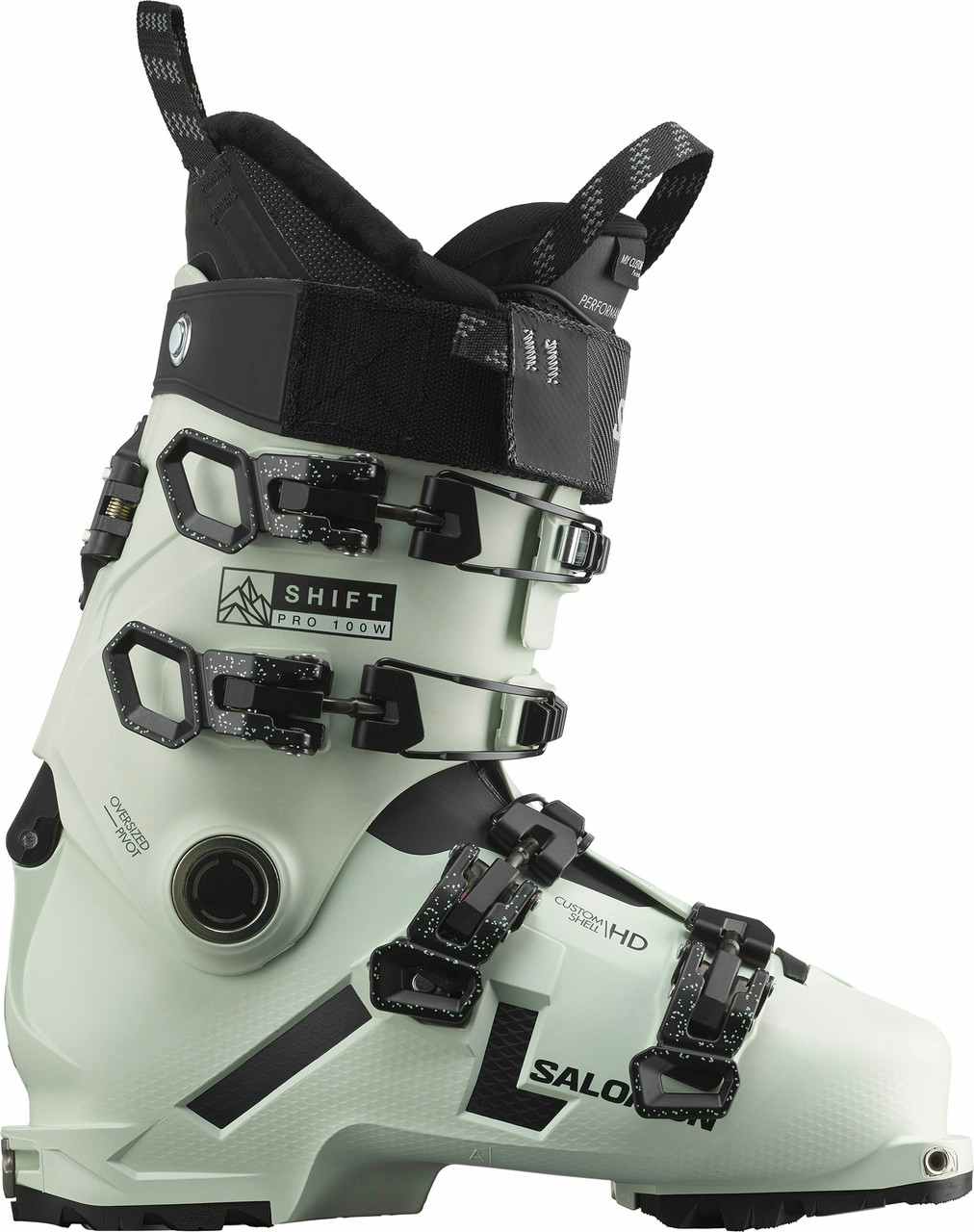 Bottes de ski Shift Pro 100 W AT Mousse blanche/Noir/Blanc