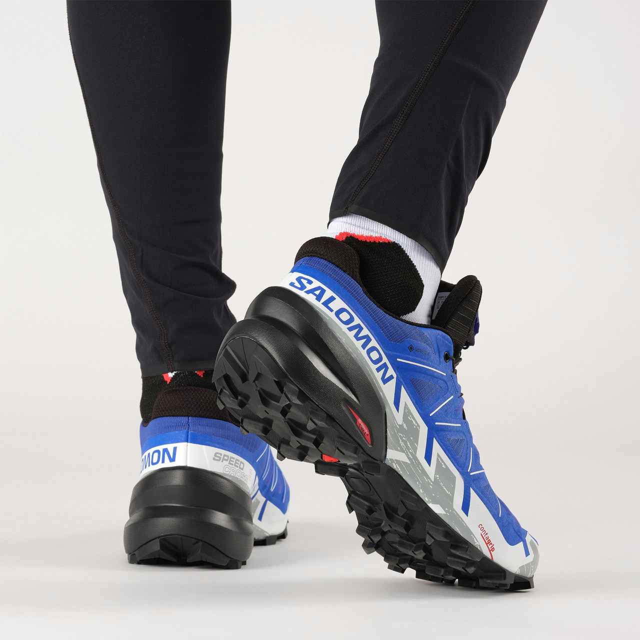 Chaussures de course sur sentier Speedcross 6 GTX Bleu Nautique/Noir/Blanc