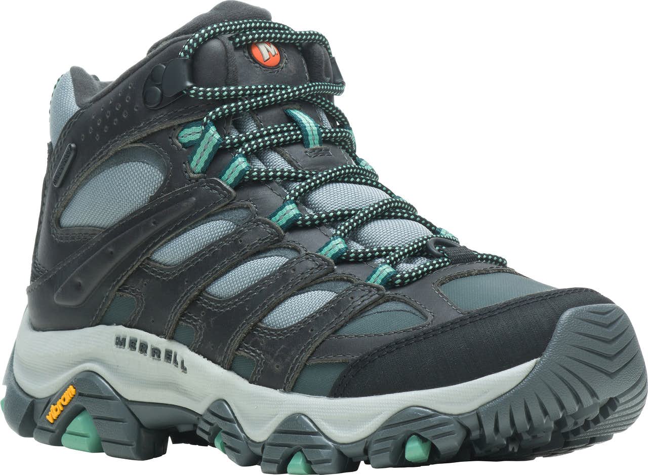 Moab 3 Thermo Mid Waterproof Boots Rock/Jade