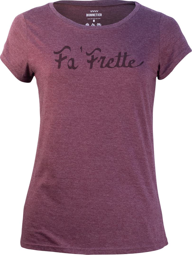 T-shirt Graphic Crew Violet Fa' Frette