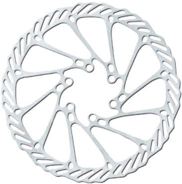 Rotor 6-boulons 160 mm Argent