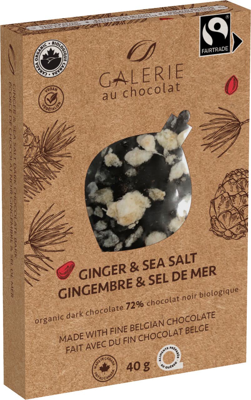 Mini Bark Bar Dark Chocolate Ginger and Sea Salt NO_COLOUR