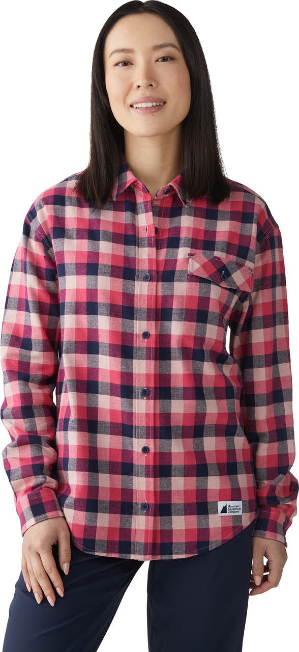 Great Outdoors Flannel Shirt Aura Pink/Rose Plaid