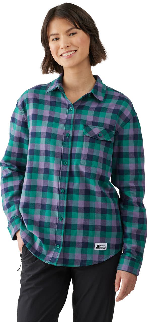 Great Outdoors Flannel Shirt Mountain Plaid