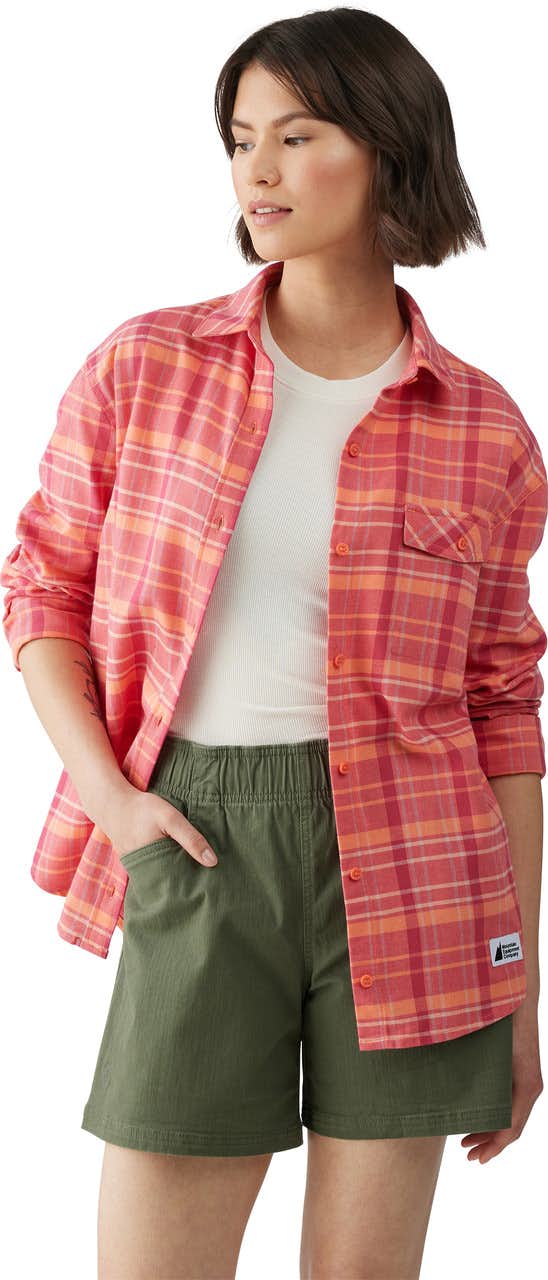 Great Outdoors Flannel Shirt Alpenglow Plaid