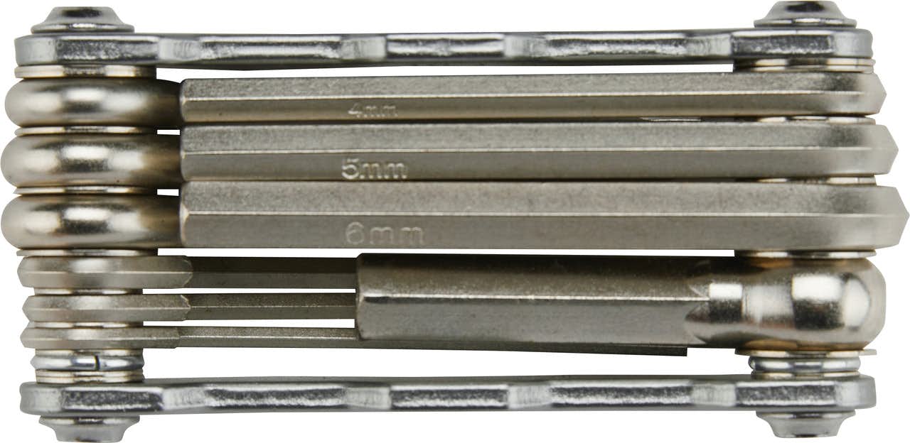 10-In-1 Folding Tool Silver
