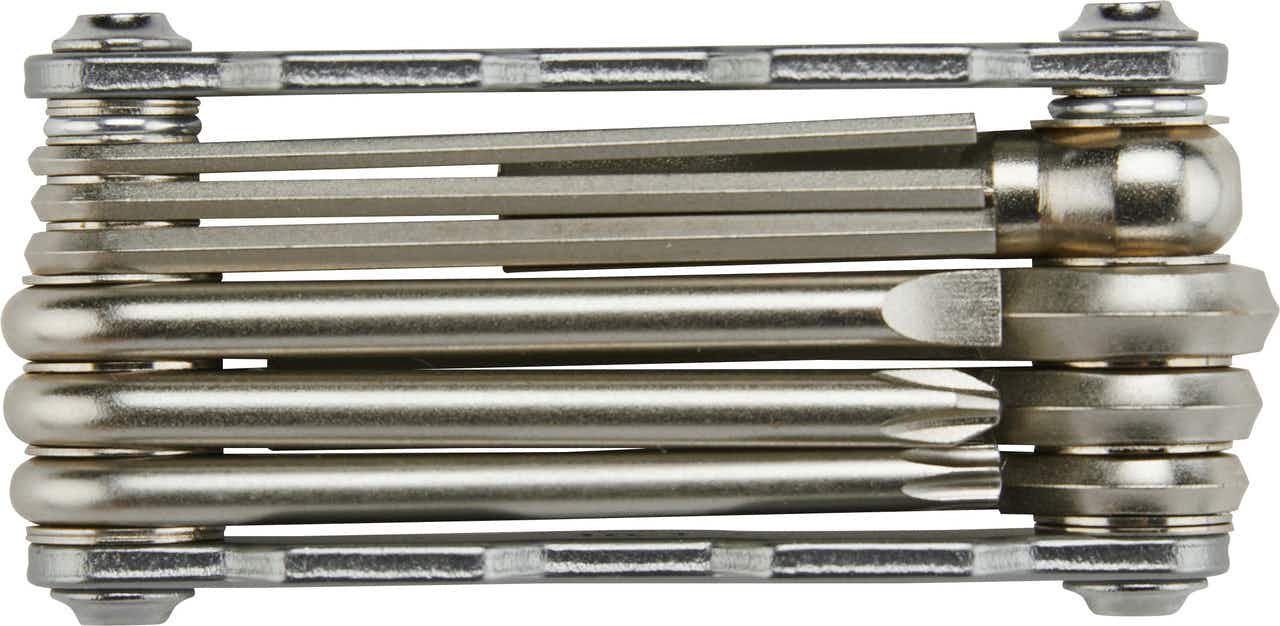 10-In-1 Folding Tool Silver