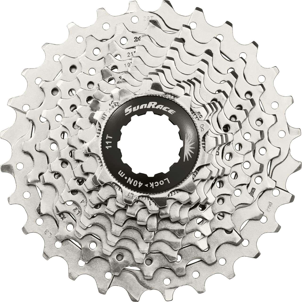 RS1 10 Speed 11-28T Cassette Silver