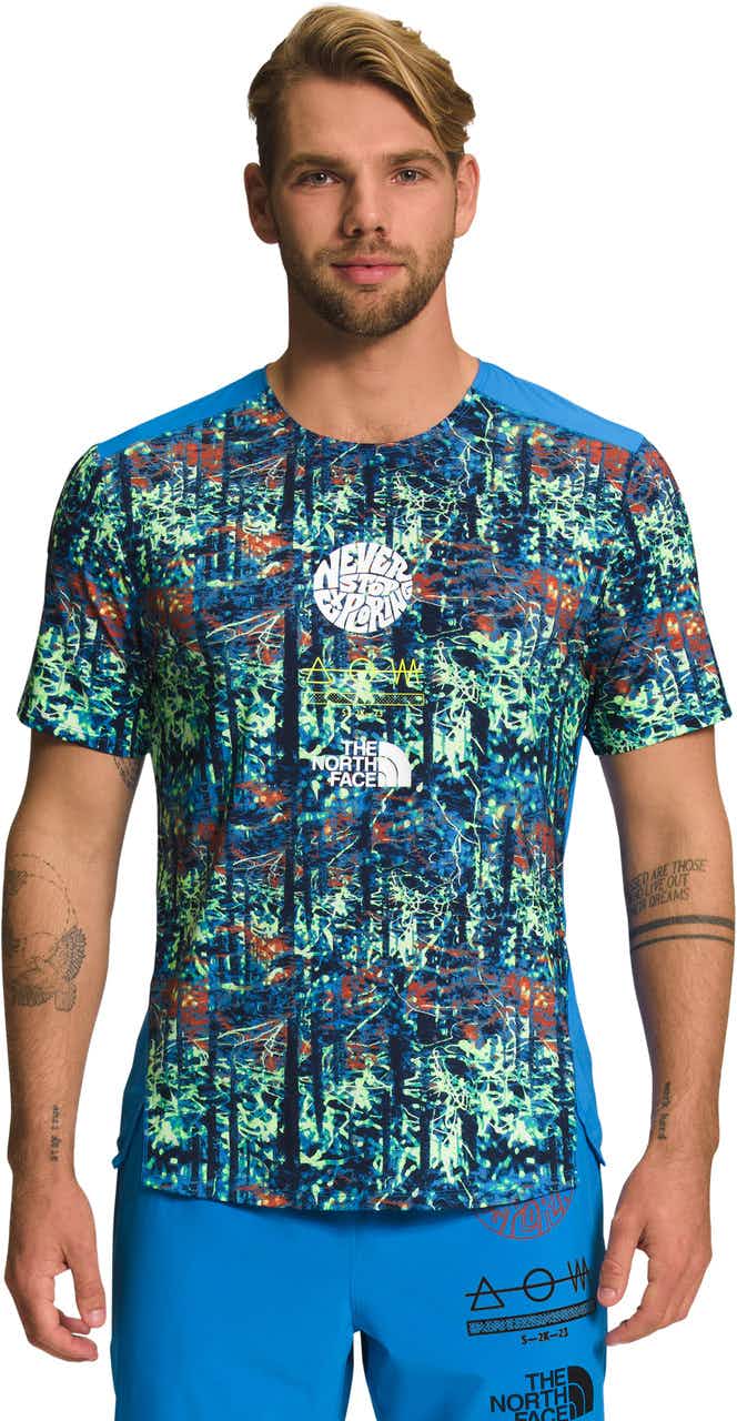 T-shirt Trailwear Lost Coast Bleu super sonique