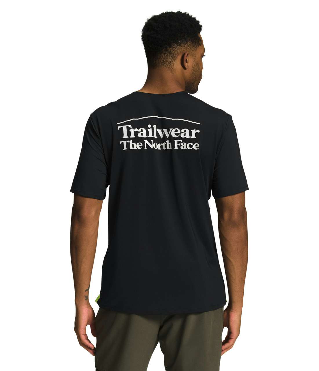 T-shirt Trailwear Lost Coast Noir TNF/Jaune