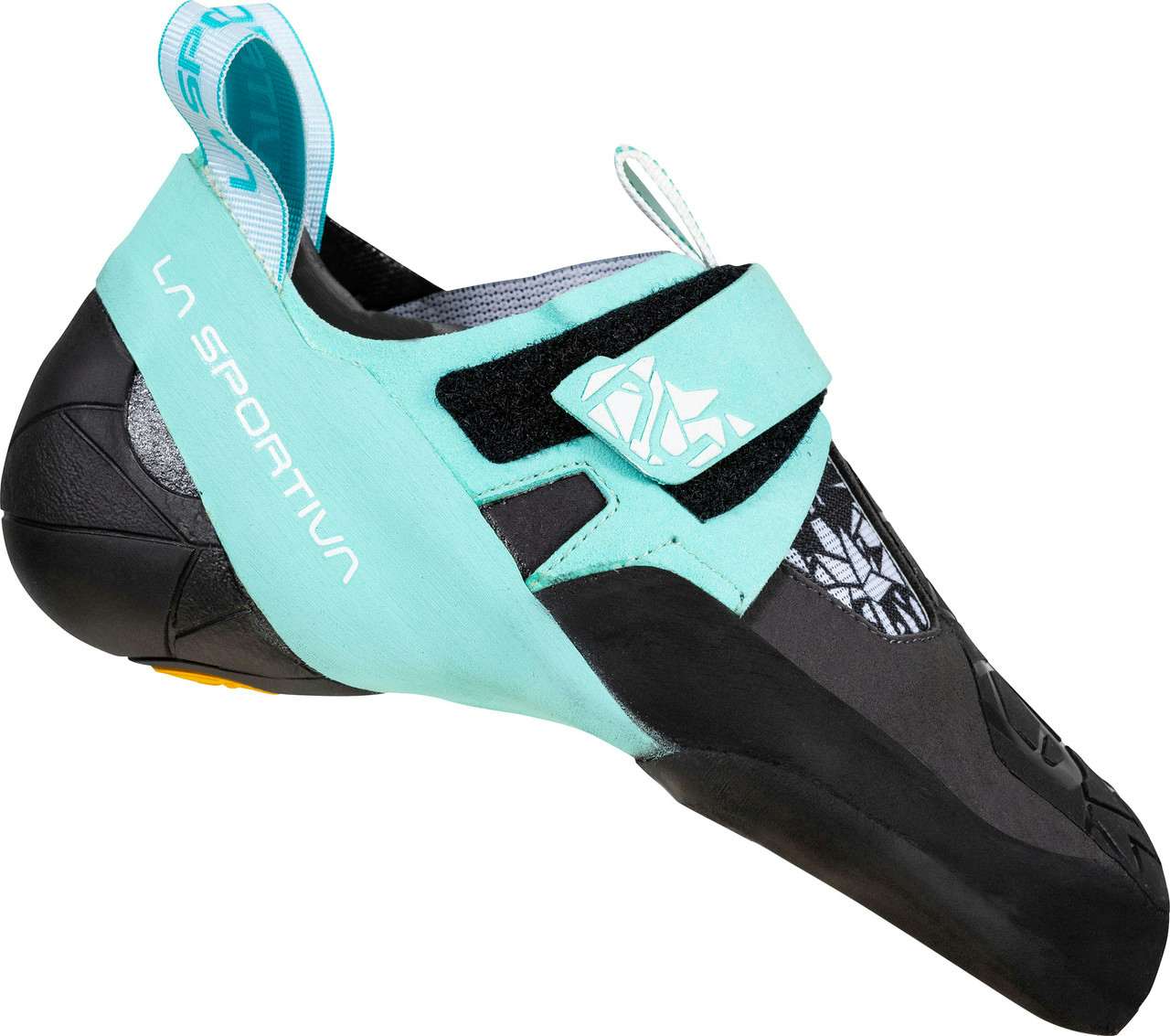 Skwama Vegan Rock Shoes Carbon/Turquoise