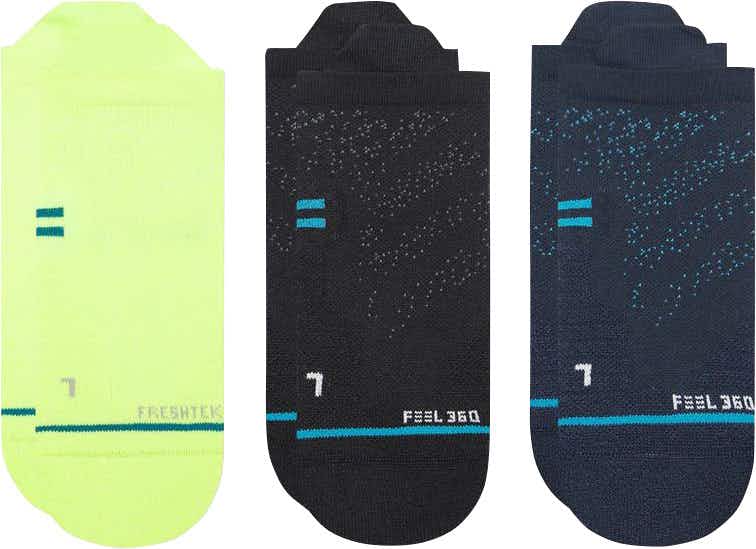 Athletic Tab Socks 3-Pack Volt