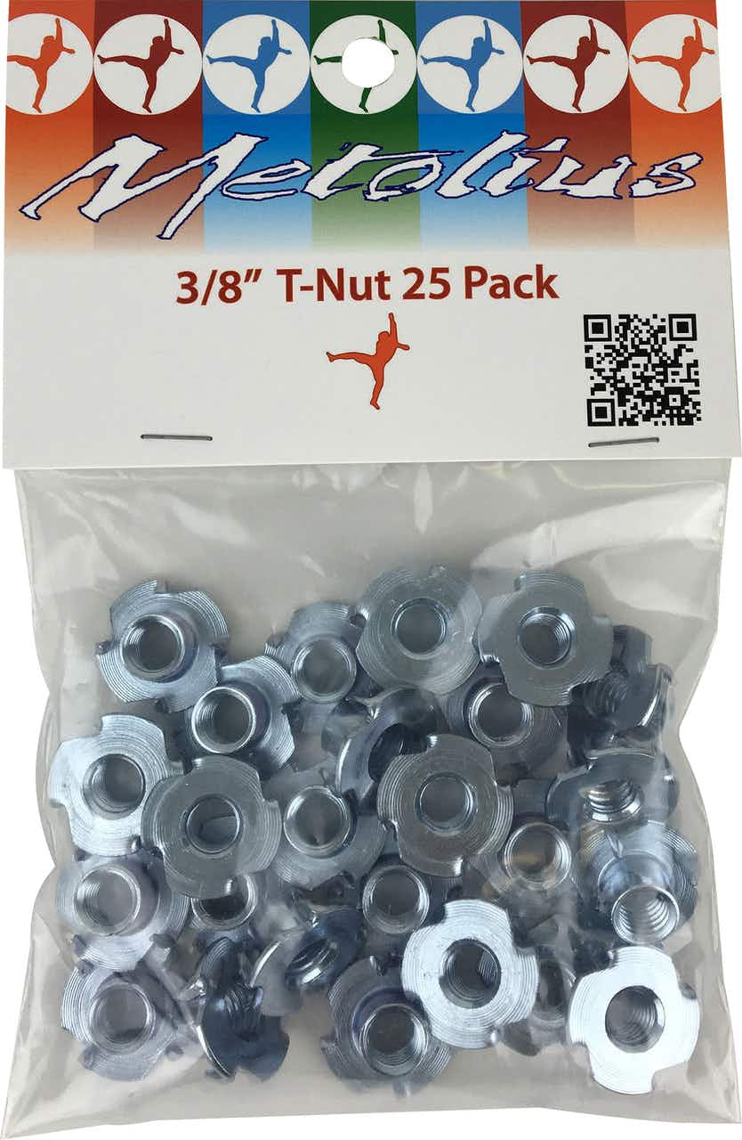 T-Nuts 3/8" 25-Pack Assorted