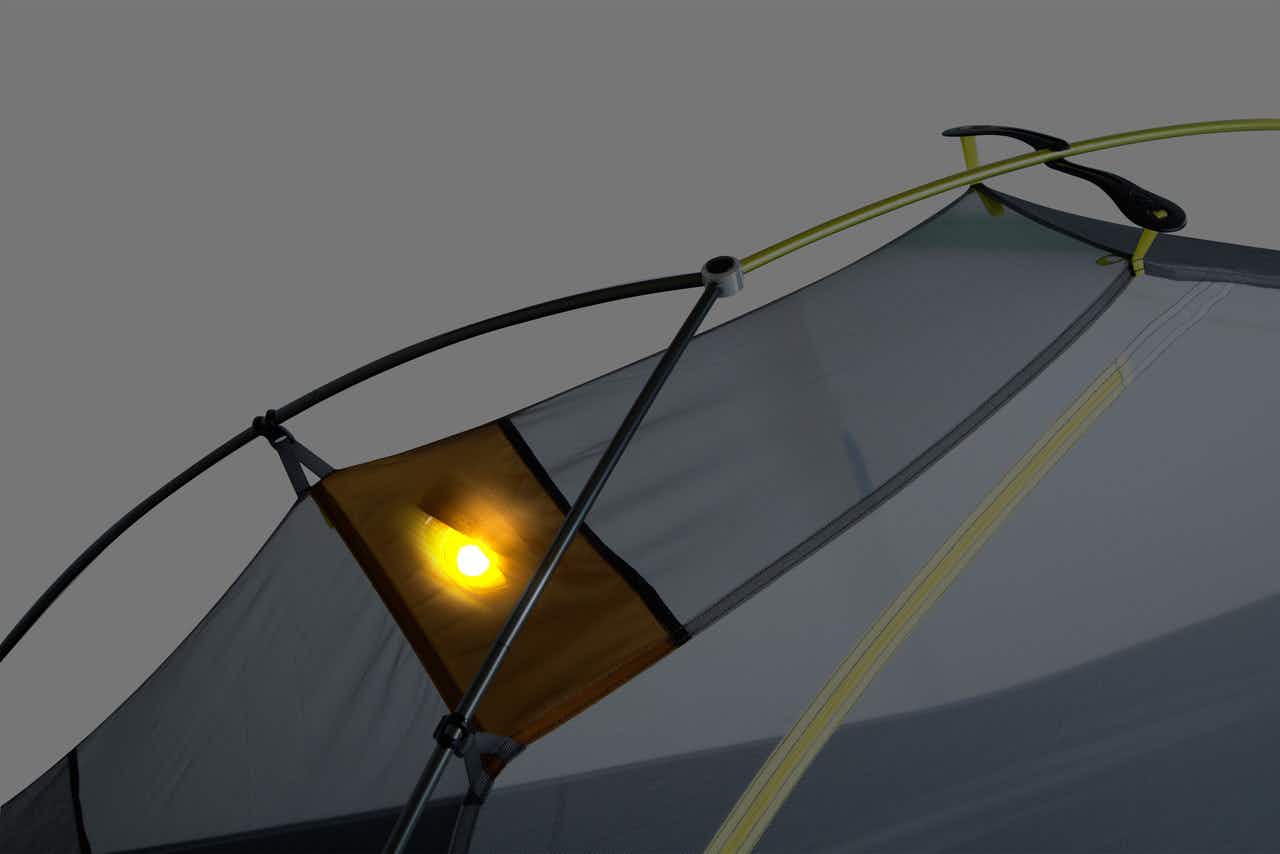 Tente Hornet OSMO 1 personne Bourgeon de bouleau/Gris