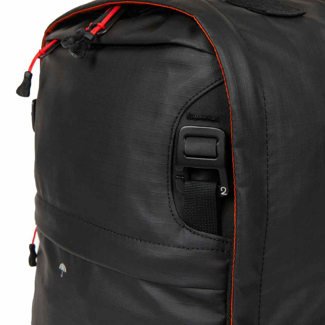 Sacoche sac à dos convertible LITE - Recyclé Noir