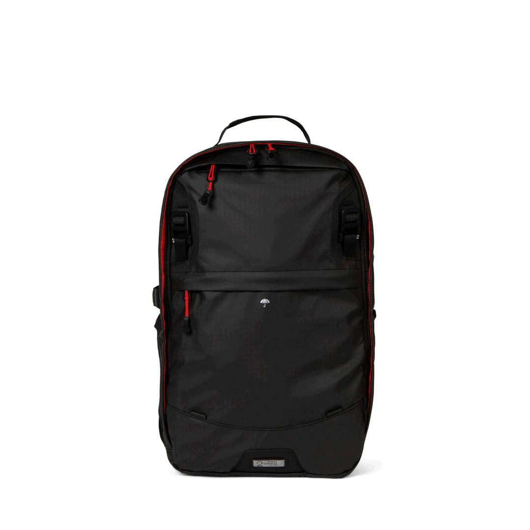 Pannier Backpack Convertible LITE - Recycled Fabri Black