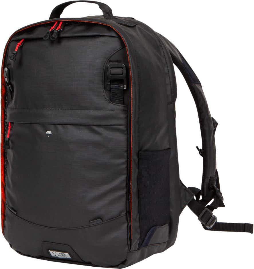 Pannier Backpack Convertible LITE - Recycled Fabri Black