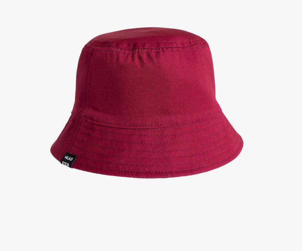 Chapeau cloche Panama Rouge framboise