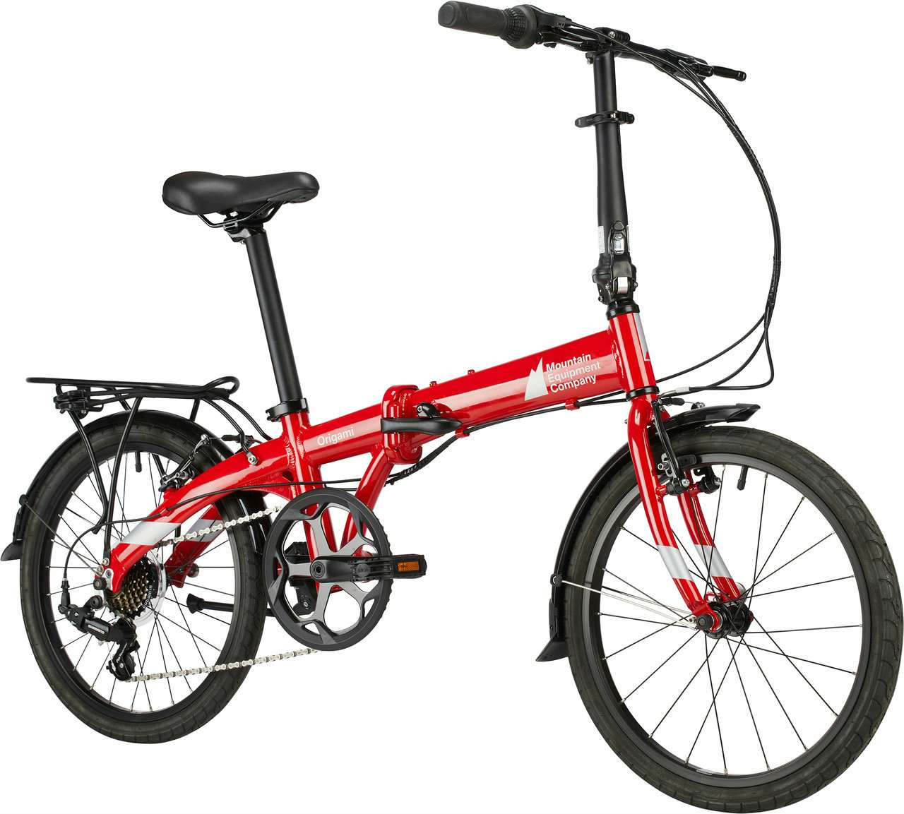 Origami LTD Folding Bicycle Red