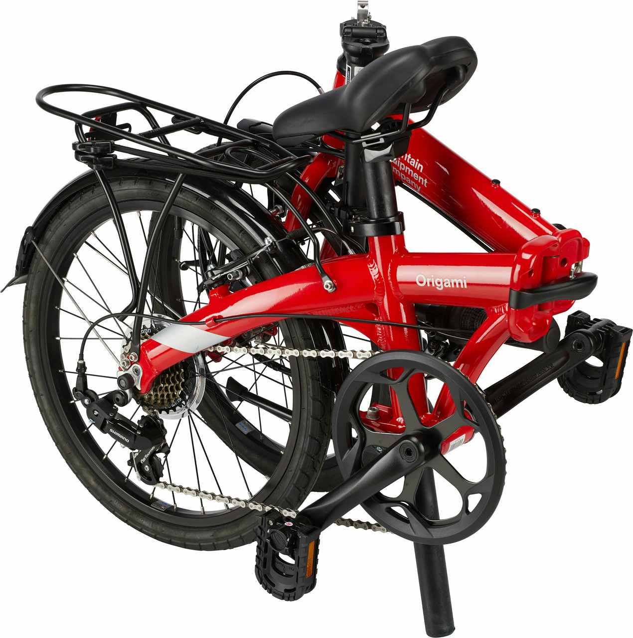 Origami LTD Folding Bicycle Red