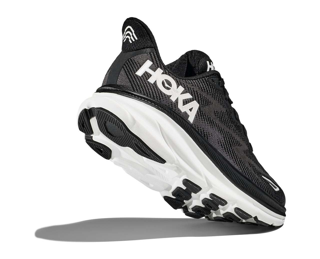 Clifton 9 Road Running Shoes Black/White