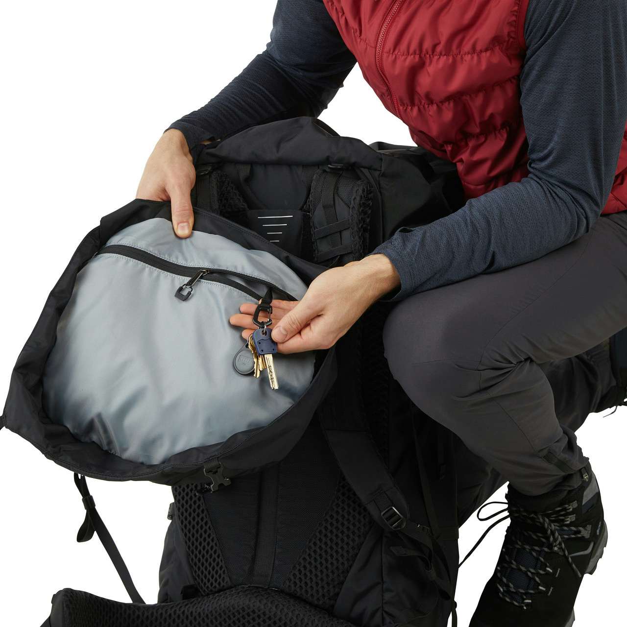Vista 70L Backpack Black