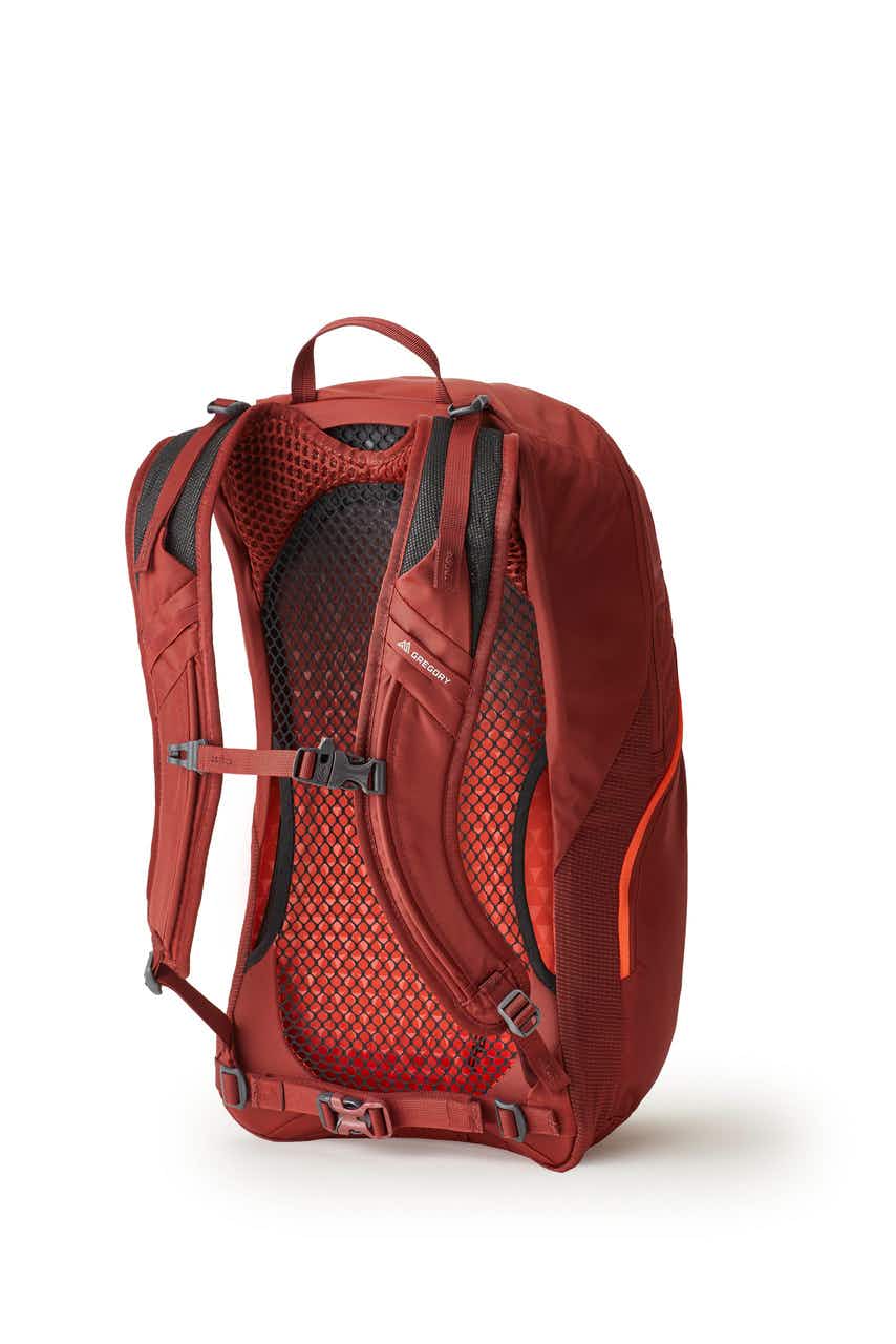 Arrio 22 Plus Size Backpack Brick Red