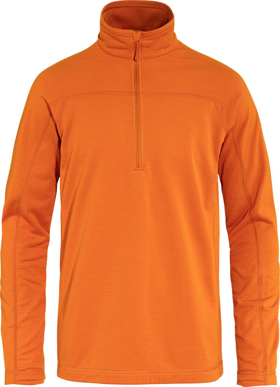 Abisko Lite Fleece Half Zip Sunset Orange