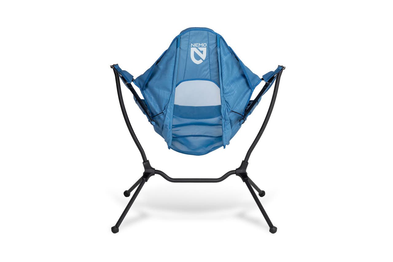 Chaise de camping inclinable Stargaze Horizon bleu