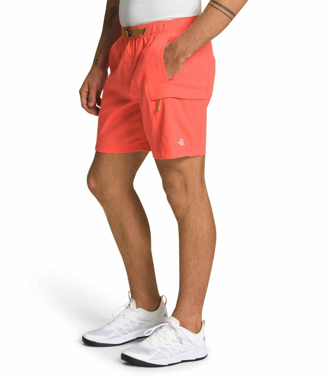 Class V Belted Shorts Retro Orange