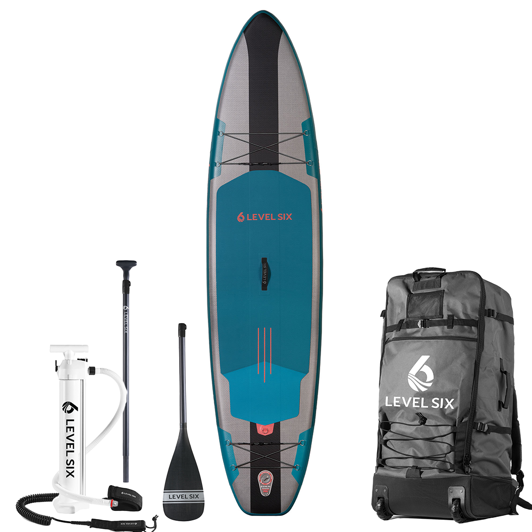 Eleven Six Carbon Inflatable SUP Package Pine Forest