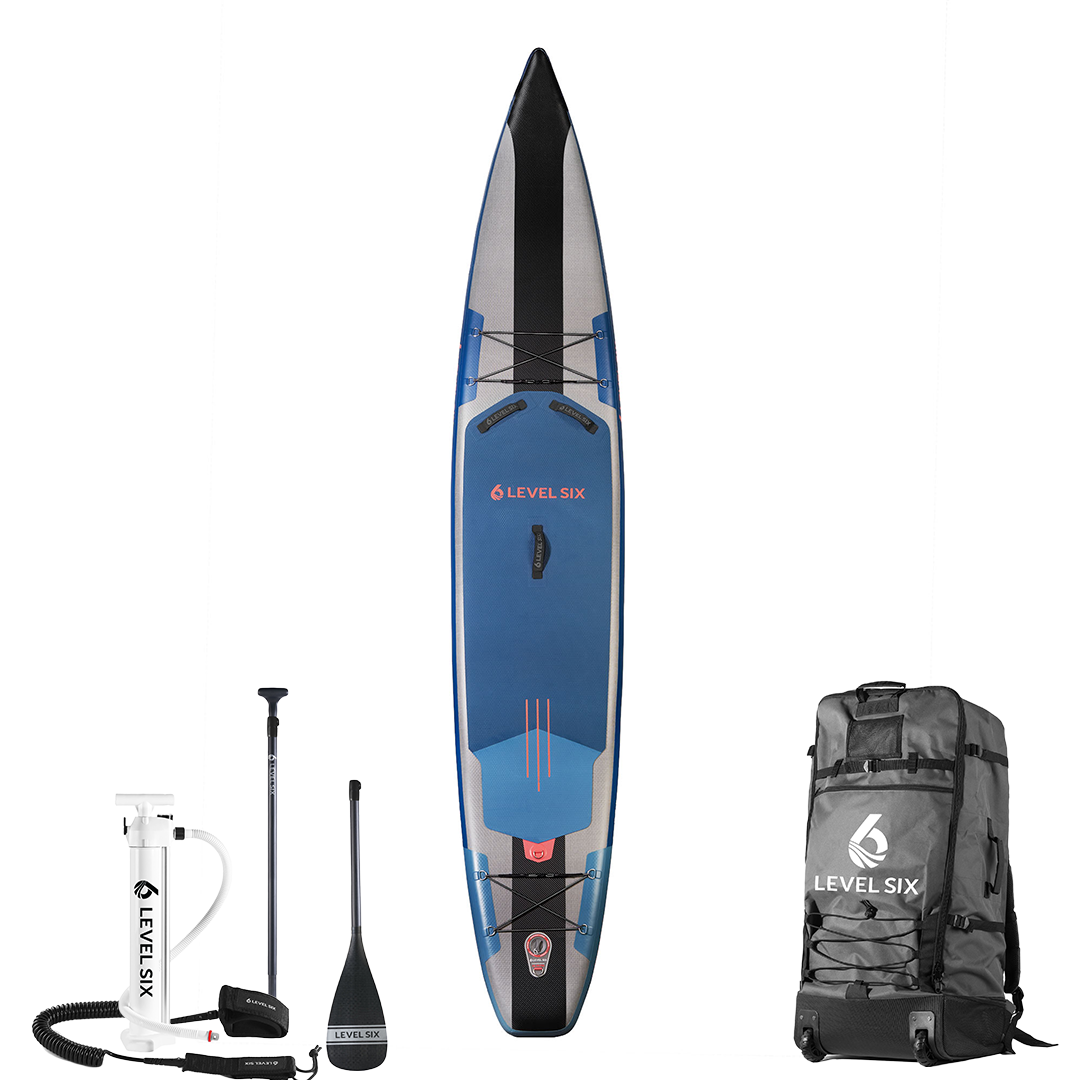 Fourteen Carbon Inflatable SUP Package Aegean Blue
