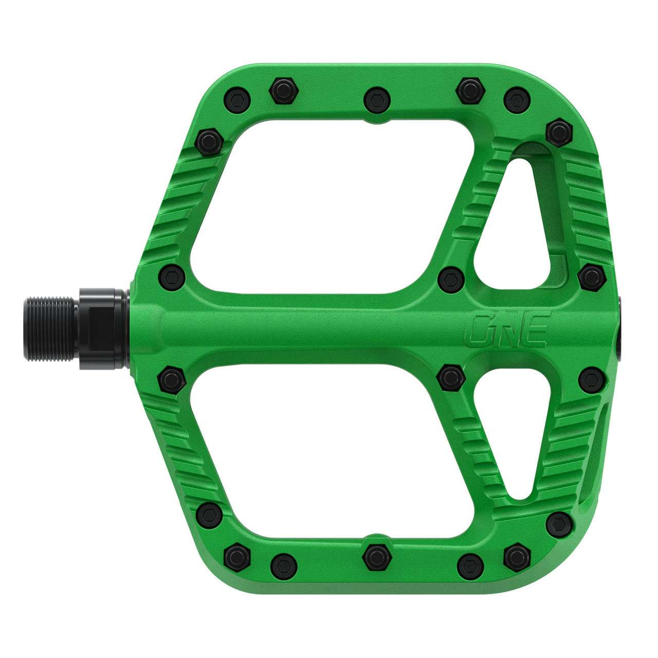Composite Flat Pedals Green
