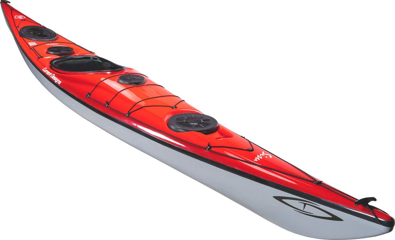 Sisu Sea Fiberglass Kayak Red/Grey/Black