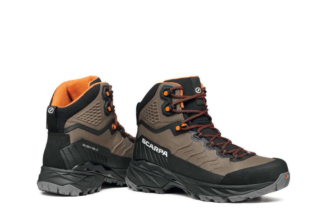 Rush Trek LT Gore-Tex Hiking Boots Mud/Burnt Orange
