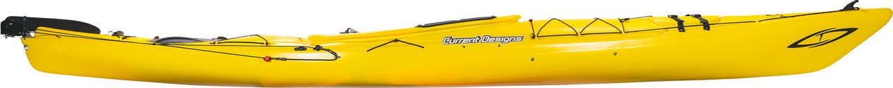 Kestrel 140 Rudder Kayak Yellow