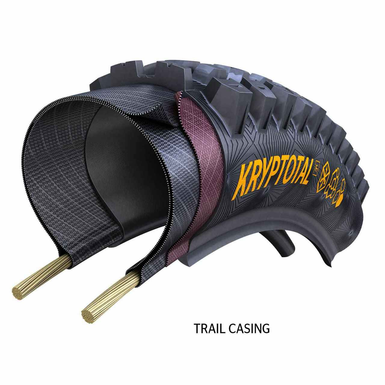 Kryptotal 27.5 x 2.40in. F Trail Endurance Folding Black