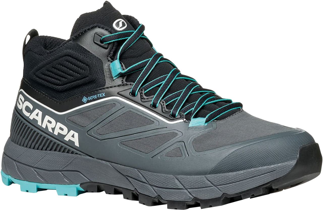 Rapid Mid Gore-Tex Light Trail Shoes Anthracite/Turquoise