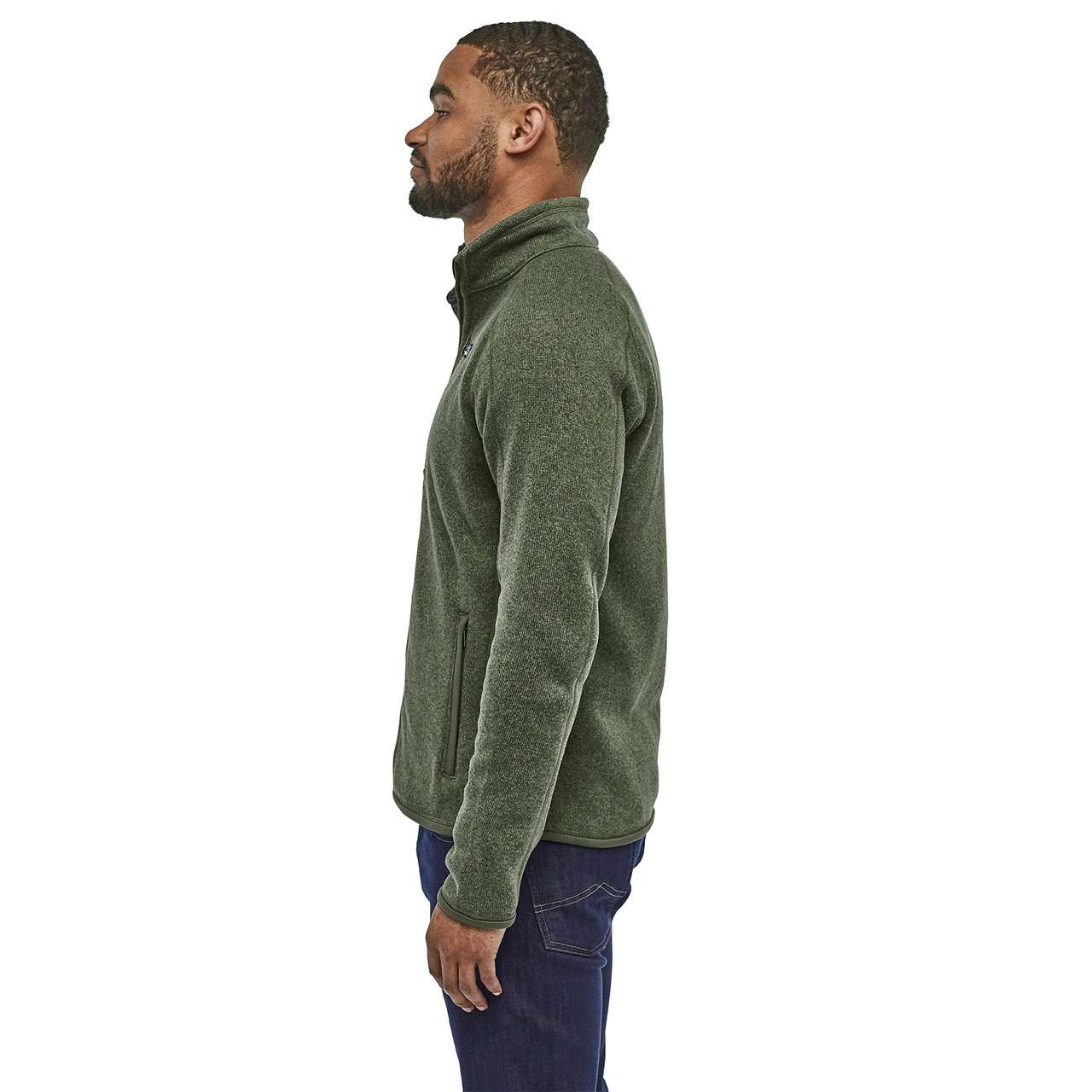 Better Sweater Jacket Industrial Green