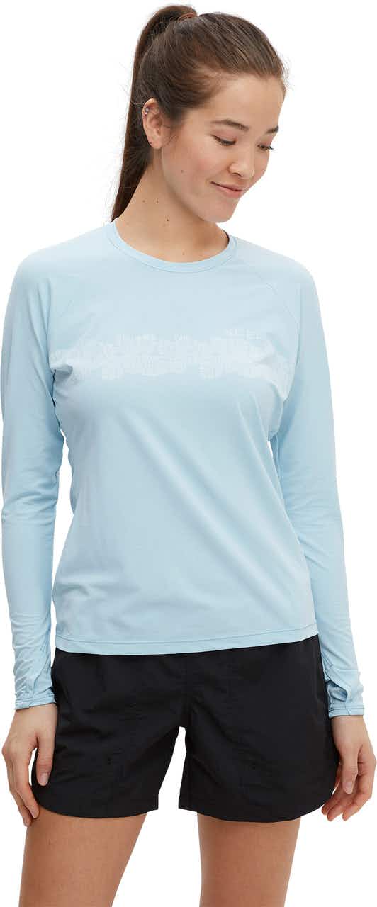 Heathered VentX Pineapple Long Sleeve Top Cotton Candy