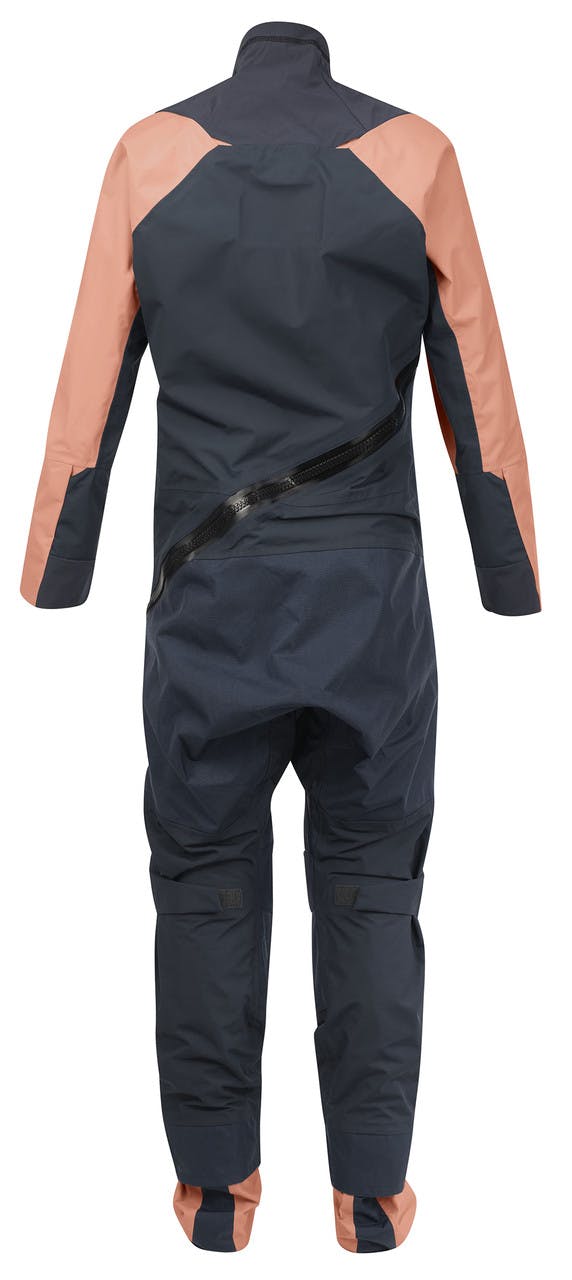 Helix Dry Suit w/ Latex Gasket Admiral Gray - Coral Quar