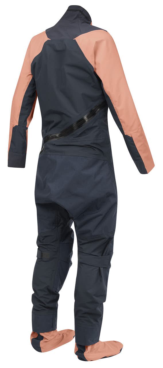 Helix Dry Suit w/ Latex Gasket Admiral Gray - Coral Quar