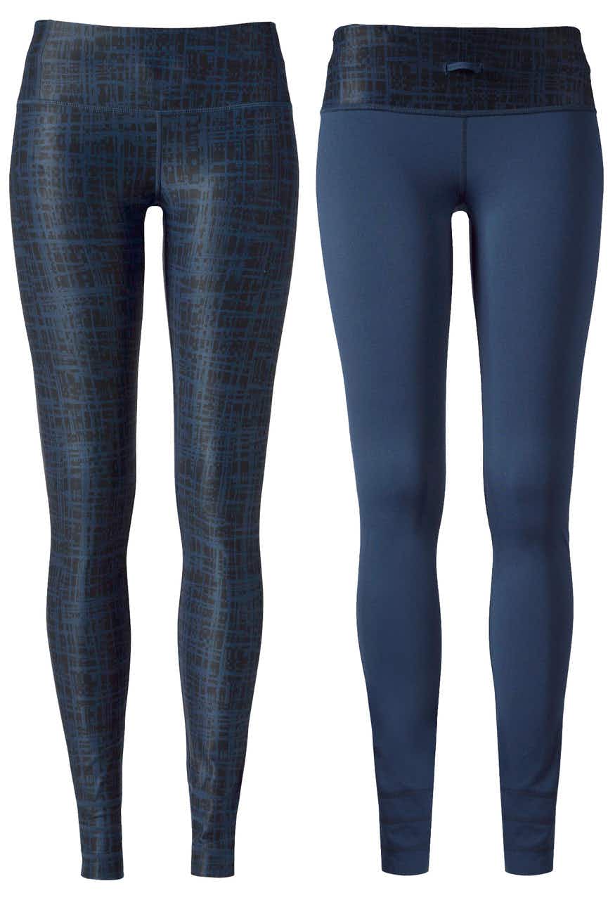 Revitalize Tights Cross Hatch Navy Charger