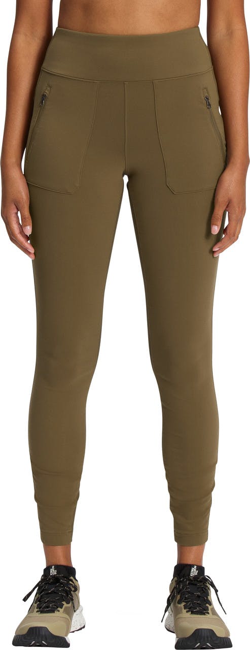 Paramount Hybrid High-Rise Tights Military Olive