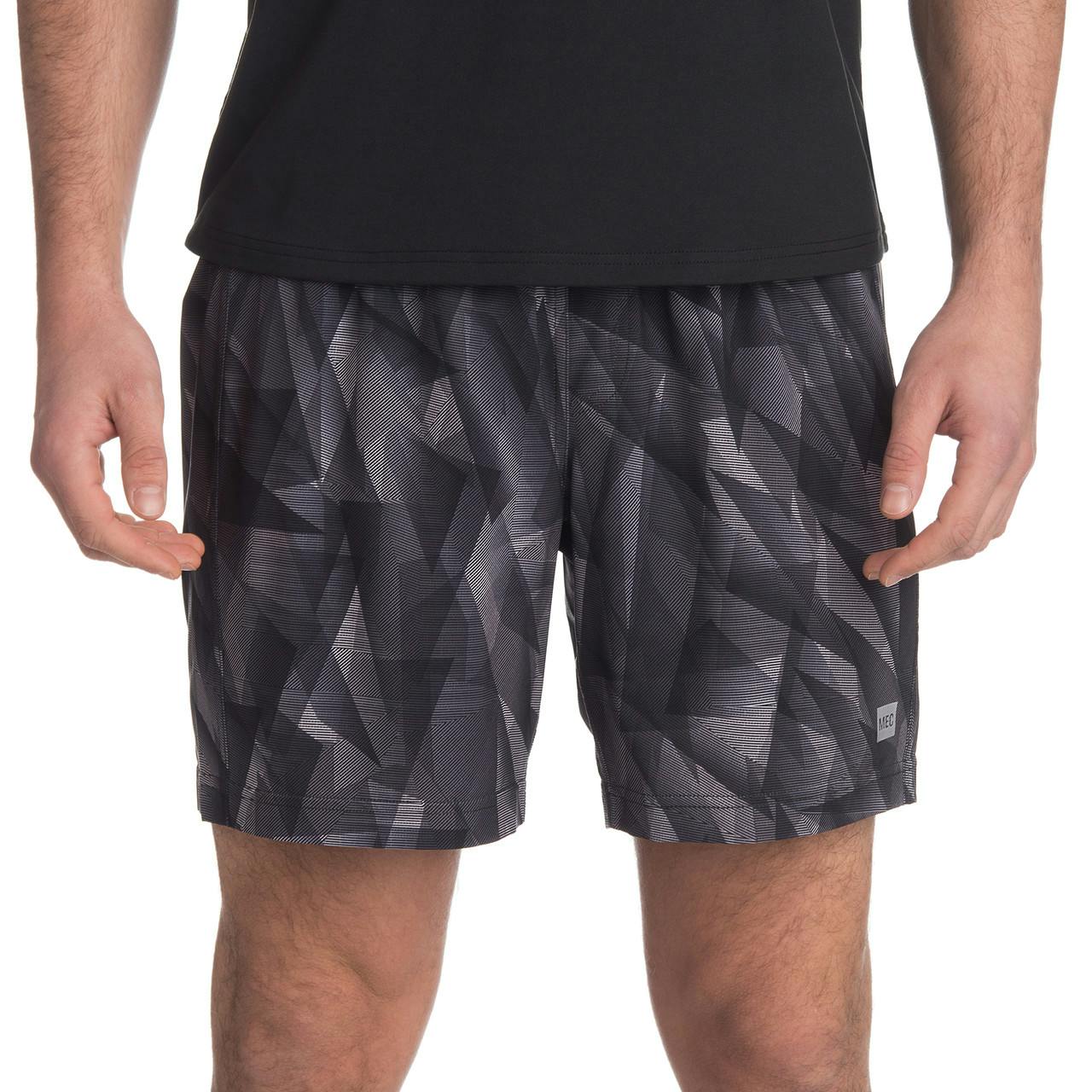BPM 7" Shorts Black Laser Print
