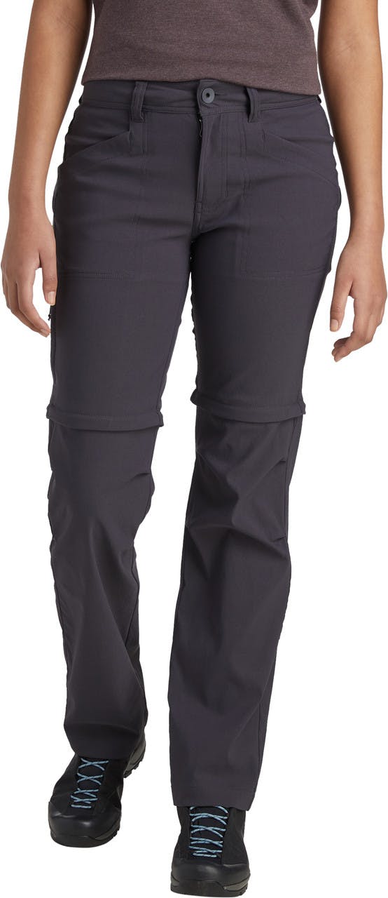 Terrena Stretch Convertible Pants Obsidian