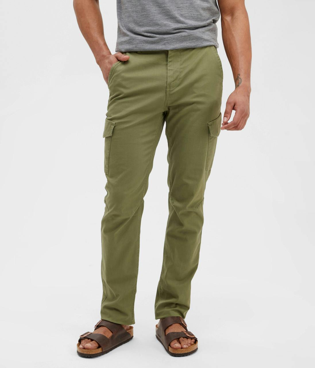 Cliffton Cargo Pants Green Olive