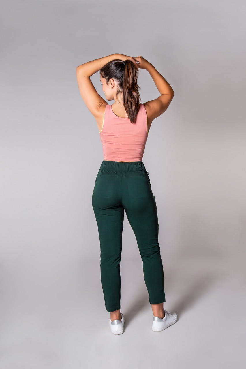 Open Air Pants Forest Green