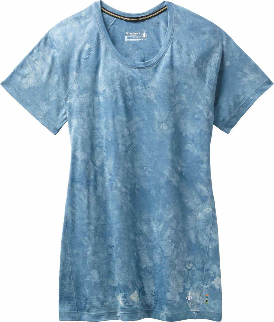 Merino 150 Base Layer Short Sleeve Cloudy Blue Marble Wash