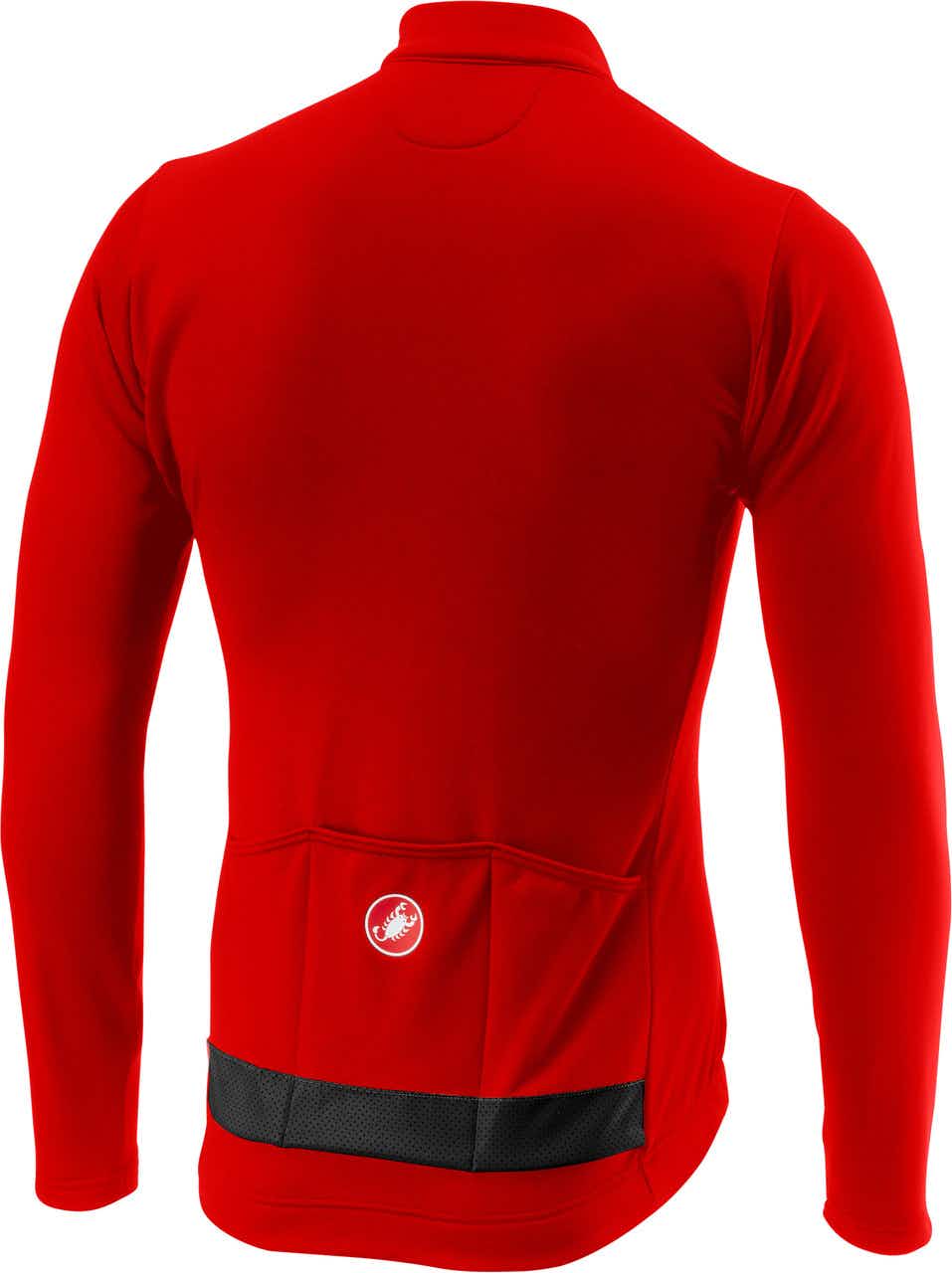 Puro 3 Long Sleeve Full-Zip Jersey Red
